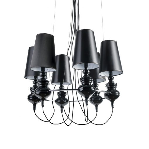 Chandelier 150 Black Baroque AZZARDO-1379