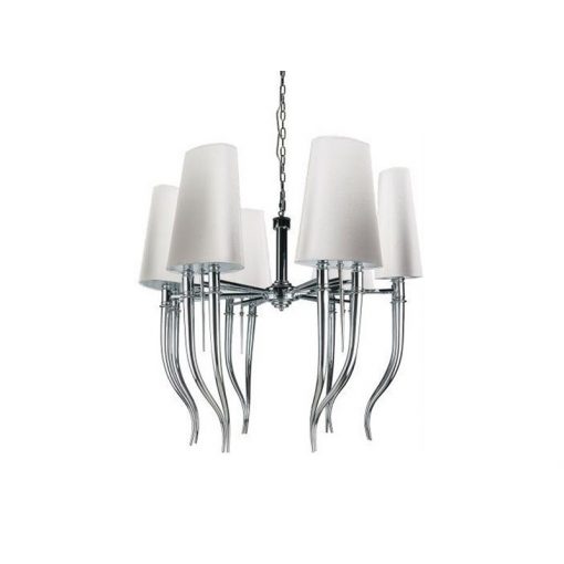 Chandelier 160 White Diablo AZZARDO-1389