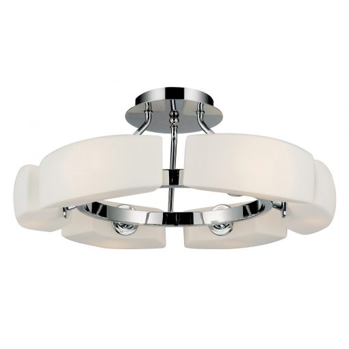 Ceiling Lamp White Fiona AZZARDO-1554