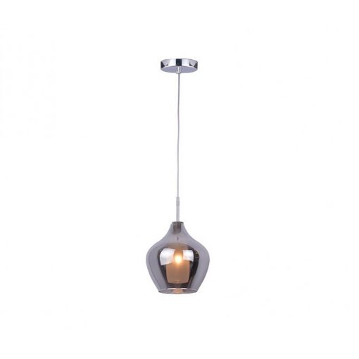 Pendant Chrome Amber AZZARDO-2148