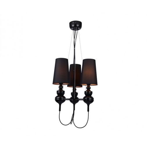 Chandelier 150 Black Baroque AZZARDO-2163