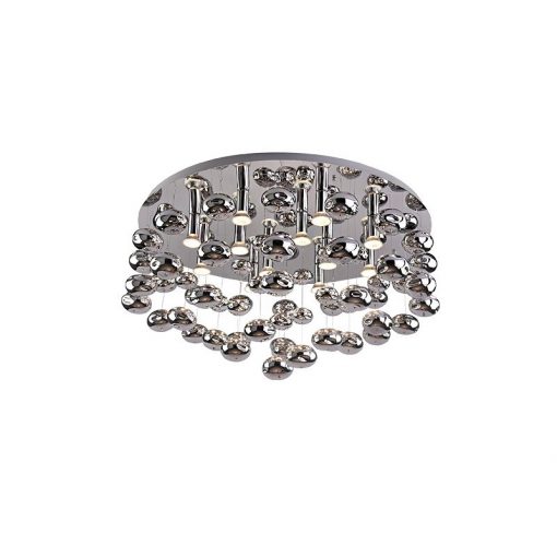 Ceiling Lamp Chrome Luvia AZZARDO 2542