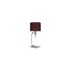 Table Lamp Chrome Impressbrown AZZARDO 2903