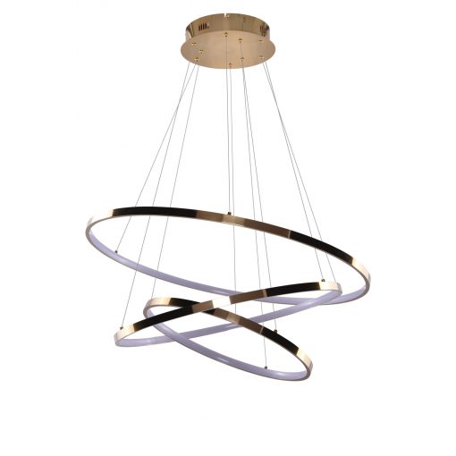 Pendant Gold WheelLED AZZARDO 2918