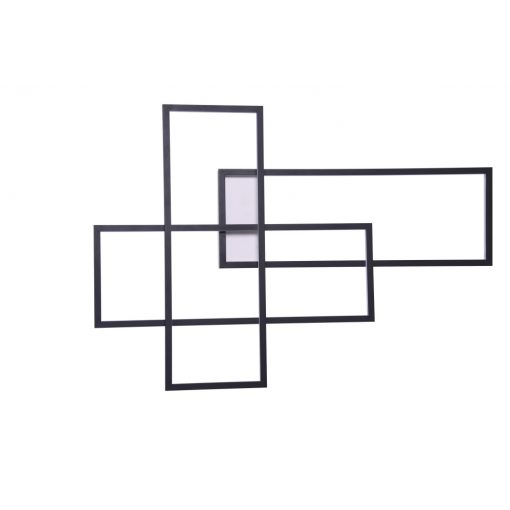 Wall Lamp Black Quadratus AZZARDO-2994