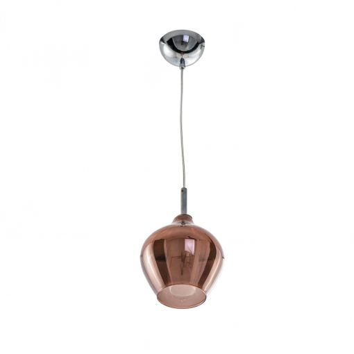 Pendant Copper Amber AZZARDO-3077