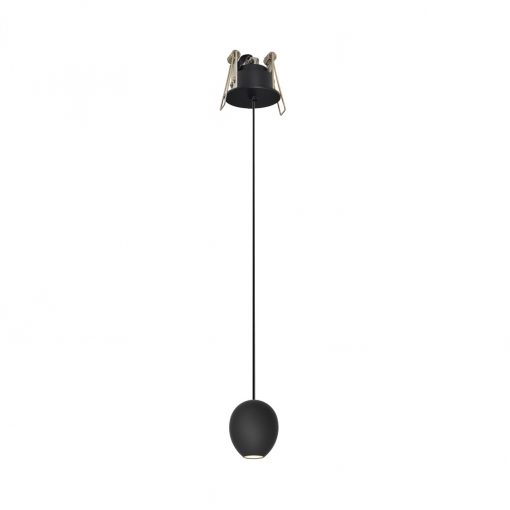 Pendant 60 Black Ovum AZZARDO-3096