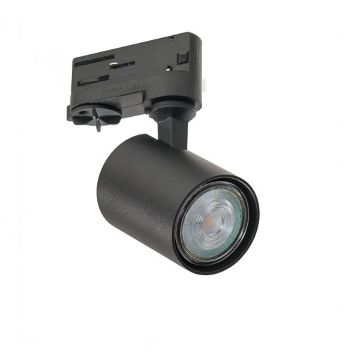 Rail System Lamp Head Black Exo AZZARDO-3199