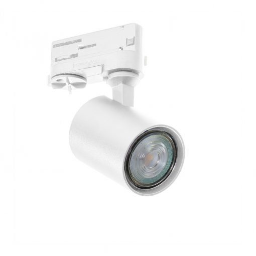 Rail System Lamp Head White Exo AZZARDO-3200