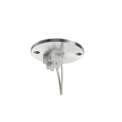 Ceiling lamp holder Chrome Erebus AZZARDO-3389