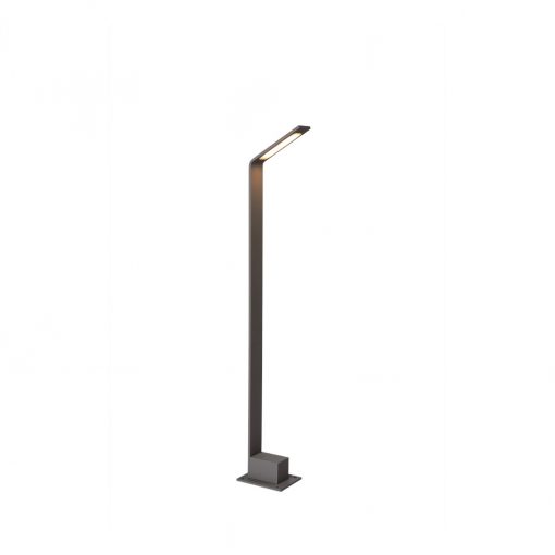 Floor lamp Gray AgapeLED AZZARDO 3482