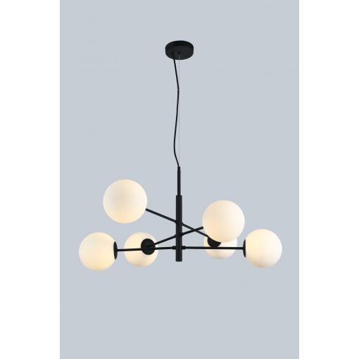 Pendant Black Oviedo AZZARDO-4420