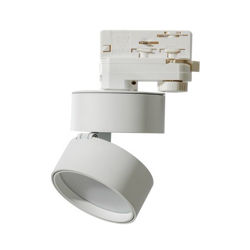 Rail System Lamp Head White Mona AZZARDO-4544