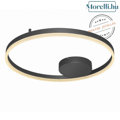 Ceiling Lamp Black HaloLED60cm AZZARDO 4701