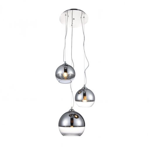 Pendant Chrome Silver AZZARDO-4750