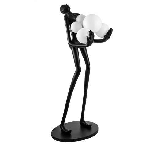 Floor lamp Black Atlas AZZARDO 4985