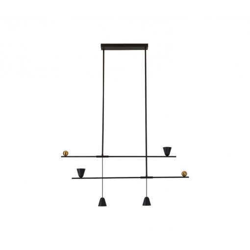 Pendant Black Spoleto AZZARDO-5642