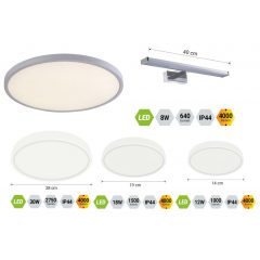 BASIC WHITE 1 LAMP PACKAGE