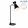 BRILLIANT-64449-86 Goldy black desk lamp 1XE14 25W IP20