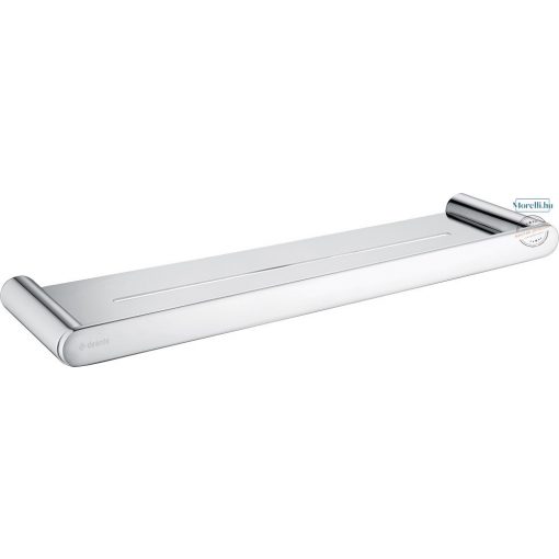 DEANTE-ADR-0511 ROUND CHROME BATHROOM SHELF