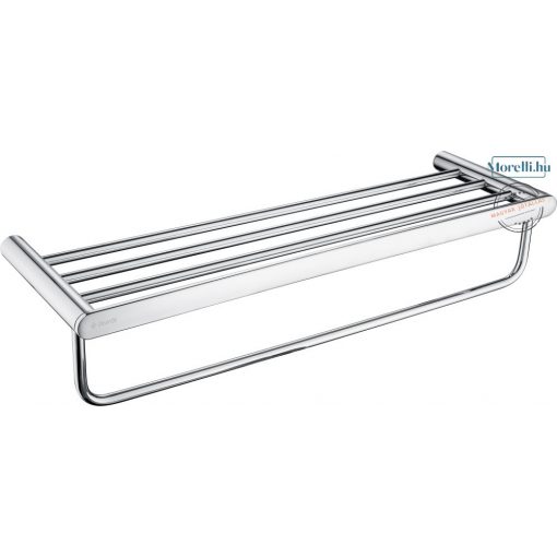 DEANTE-ADR-0531 ROUND CHROME BATHROOM SHELF