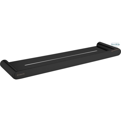 DEANTE-ADR-N511 ROUND BLACK BATHROOM SHELF