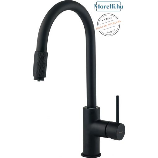 DEANTE-BCA-N64M ASTER Black Color Kitchen Faucets Single lever, mixer, rotatable, with water filter connector