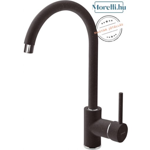 DEANTE-BEN-262M Graphite Color Kitchen Faucet Single Lever Mixer Swivel Spout