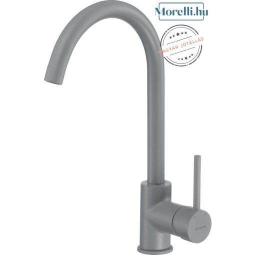 DEANTE-BEU-S62M MILIN Gray Matt Kitchen Faucet Single Lever Mixer Swivel Spout