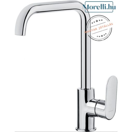 DEANTE-BGA-063M ALPINIA Chrome-colored Kitchen Faucet Single Lever, Mixer, with Angled Spout