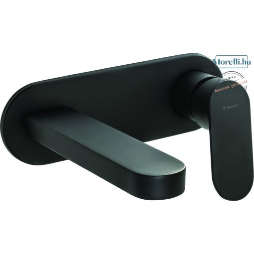 DEANTE-BGA-N54L ALPINIA Black Color Washbasin Faucet Single Lever, Mixer Spout