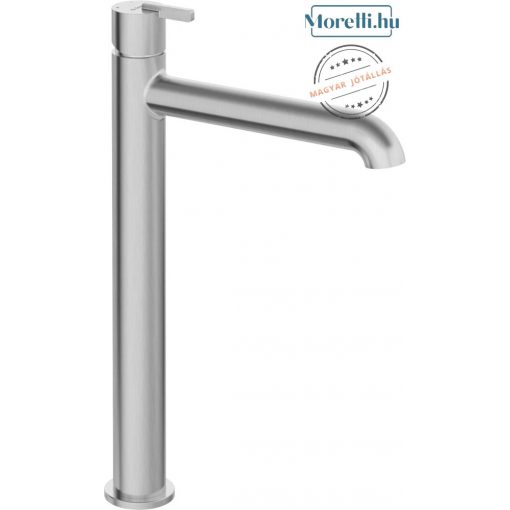 DEANTE-BQS-F20K SILIA Brushed steel Colored Washbasin Faucet Single lever mixer Spout