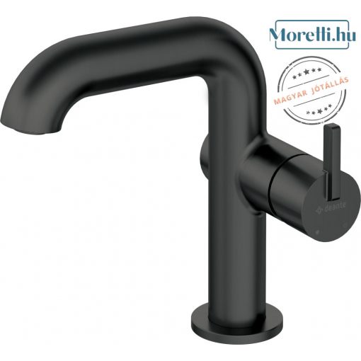 DEANTE-BQS-N24M SILIA Black Color Washbasin Faucet Single Lever Mixer Spout