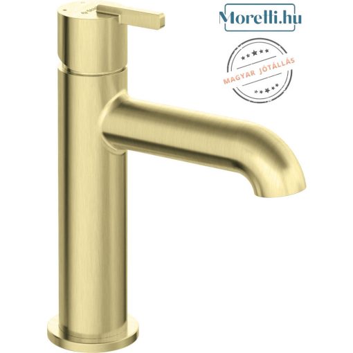 DEANTE-BQS-R20M SILIA Brushed gold Color Washbasin Faucet Single lever, mixer Fixed Spout