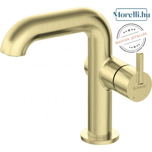 DEANTE-BQS-R24M SILIA Brushed gold Color Washbasin Faucet Single lever mixer Spout