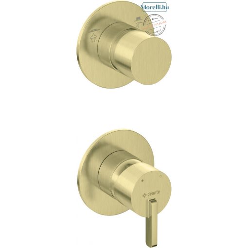 DEANTE-BQS-R44P SILIA Brushed gold Color Shower Faucet Single lever mixer Spout