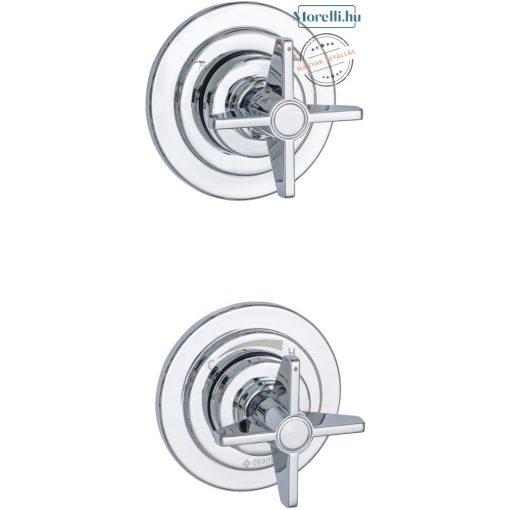 DEANTE-BQT-044P TEMISTO Chrome-colored Shower Faucet Two-lever, mixer Spout