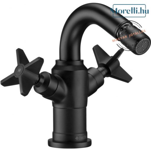 DEANTE-BQT-N31D TEMISTO Black Color Bidet Faucet Double Lever Rotatable Spout