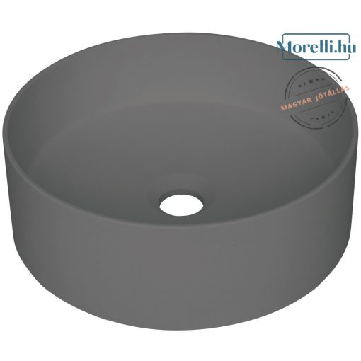 DEANTE-CQS-TU4S SILIA Anthracite metallic Washbasin