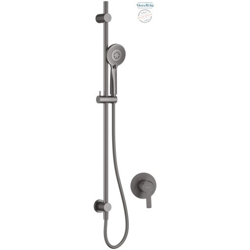 DEANTE-NAC-D9TP ARNIKA Titanium Color Concealed Shower Set Concealed Spout