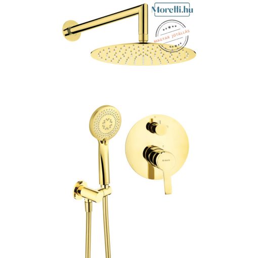 DEANTE-NAC-Z9QP ARNIKA Gold Color Under-Wall Shower Set Single Lever Mixer Spout