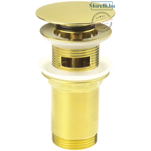 DEANTE-NHC-R10U CLICK-CLACK Brushed Gold Color Drain for Bidets and Washbasins