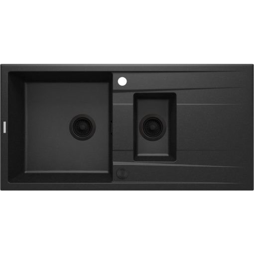 DEANTE-ZQE-G513 ERIDAN Graphite Metal Colored Sink