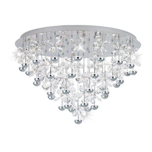 Ceiling Lamp Chrome EGLO 39246