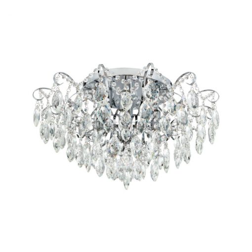 Ceiling Lamp Chrome EGLO 39521