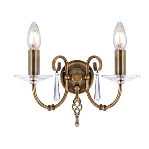 Wall lamp Copper AEGEAN ELSTEAD-AG2-AGED-BRASS