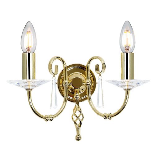 Wall lamp Copper AEGEAN ELSTEAD-AG2-POL-BRASS