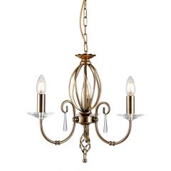 Chandelier Copper AEGEAN ELSTEAD-AG3-AGED-BRASS