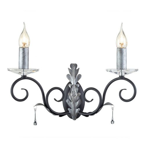 Wall lamp Black AMARILLI ELSTEAD-AML2-BLK-SILVER