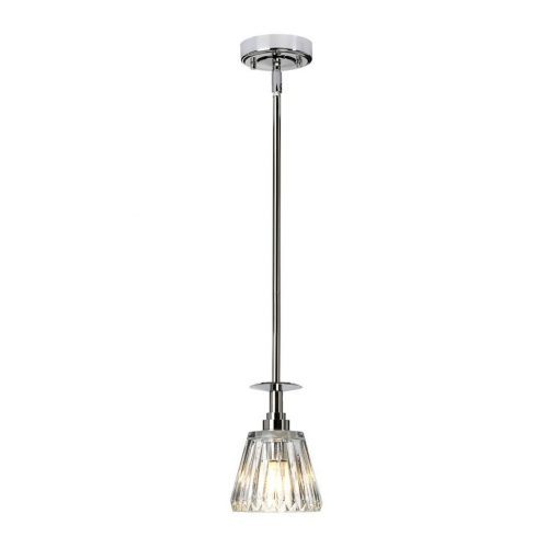 Pendant Chrome Agatha ELSTEAD-BATH-AGATHA1P-PC